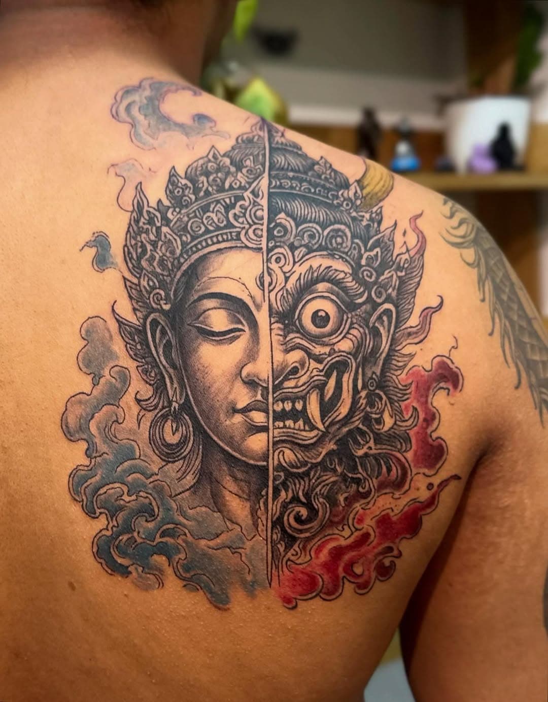 Biomechanical Linework - Custom Tattoo Art at Inkjector Tattoos Kozhikode Kerala